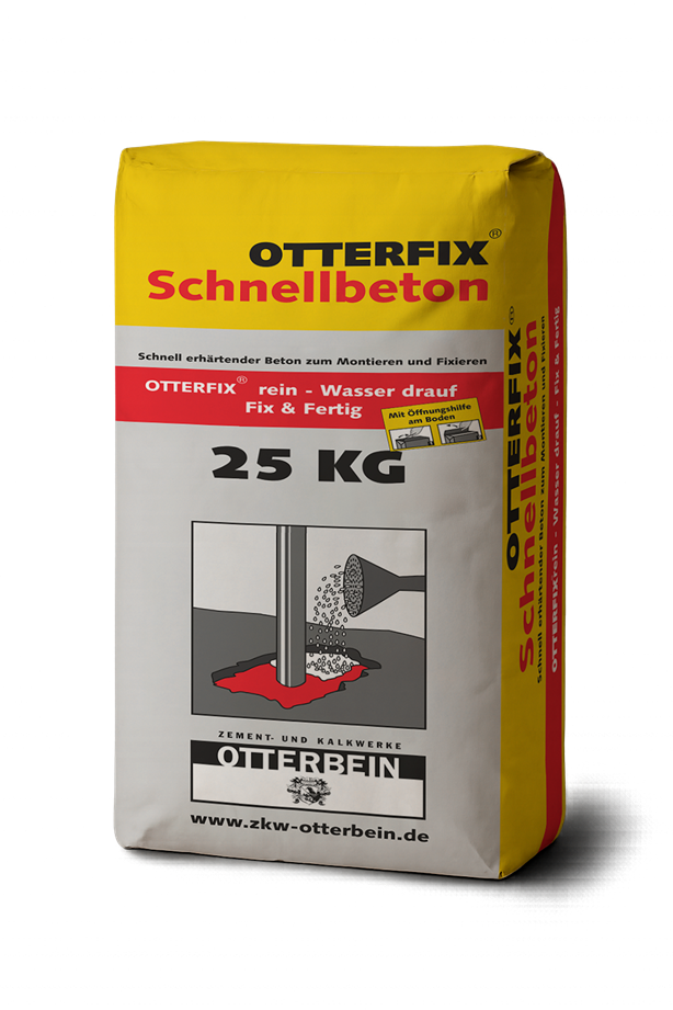 Schnellbeton, ohne Anmischen, effizientes Arbeiten, schnell